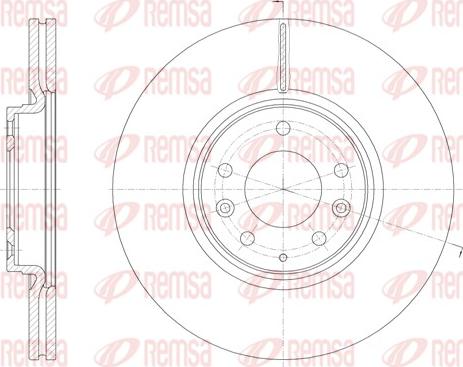 Remsa 61949.10 - Kočioni disk www.molydon.hr