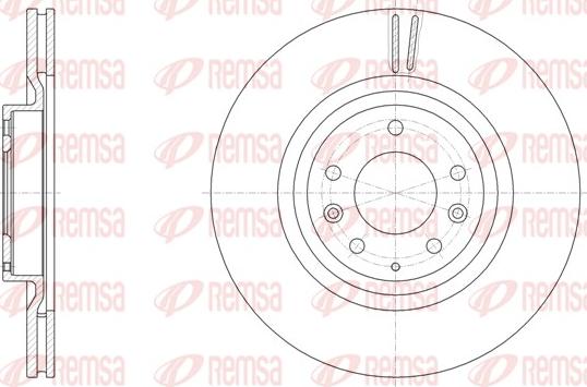 Remsa 61944.10 - Kočioni disk www.molydon.hr