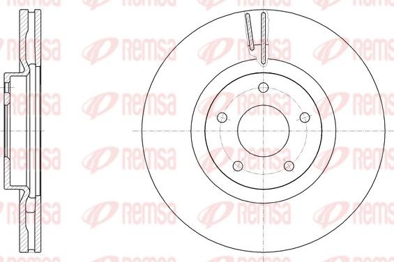 Remsa 61946.10 - Kočioni disk www.molydon.hr