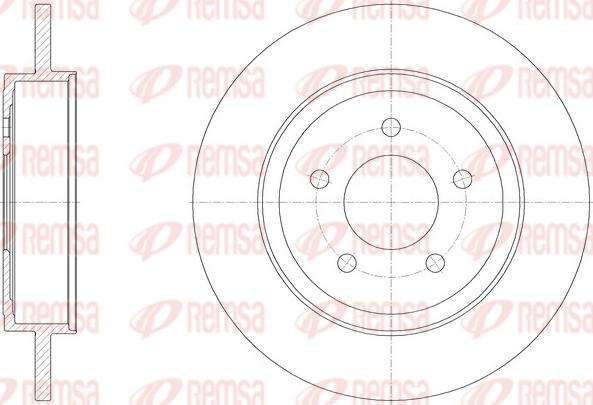 Remsa 61948.00 - Kočioni disk www.molydon.hr