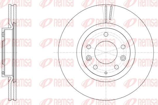 Remsa 61943.10 - Kočioni disk www.molydon.hr