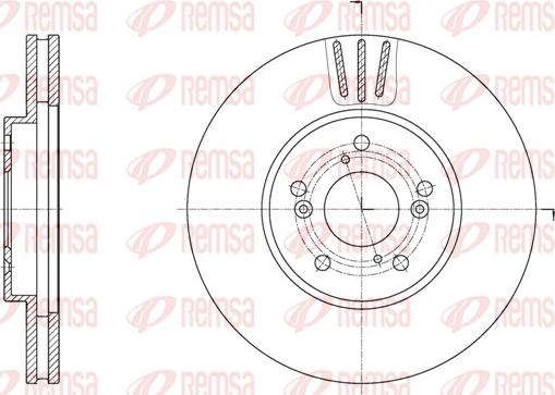 Remsa 61942.10 - Kočioni disk www.molydon.hr