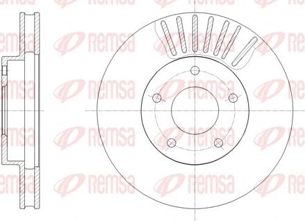 Remsa 61954.10 - Kočioni disk www.molydon.hr