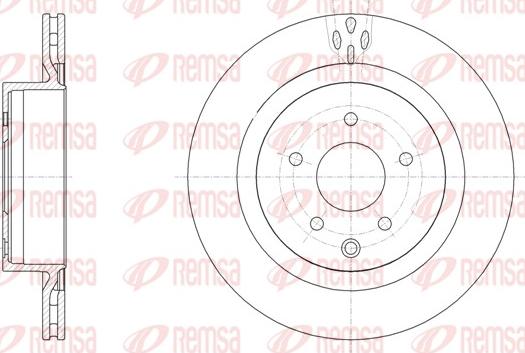 Remsa 61955.10 - Kočioni disk www.molydon.hr