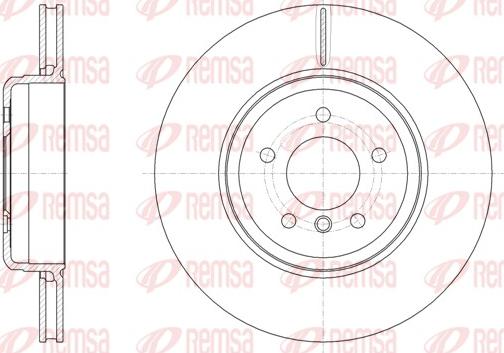 Remsa 61961.10 - Kočioni disk www.molydon.hr