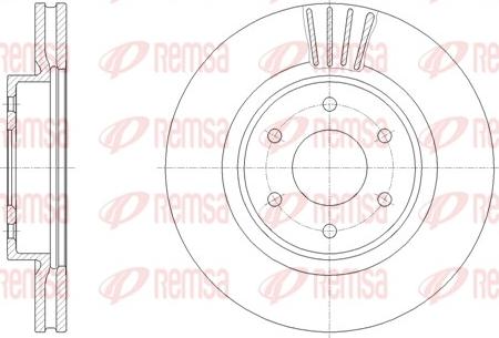 Remsa 61963.10 - Kočioni disk www.molydon.hr