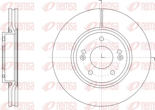 Remsa 61904.10 - Kočioni disk www.molydon.hr