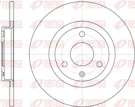 Remsa 6190.00 - Kočioni disk www.molydon.hr