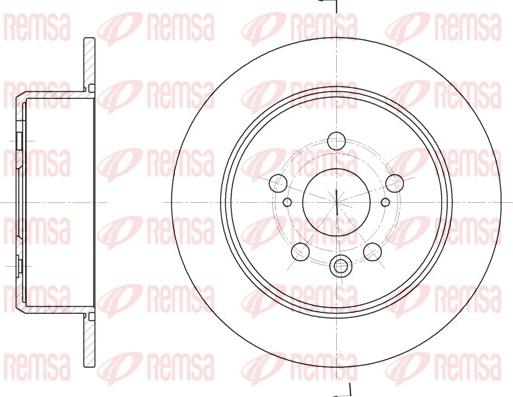 Remsa 61934.00 - Kočioni disk www.molydon.hr