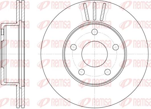 Remsa 61932.10 - Kočioni disk www.molydon.hr