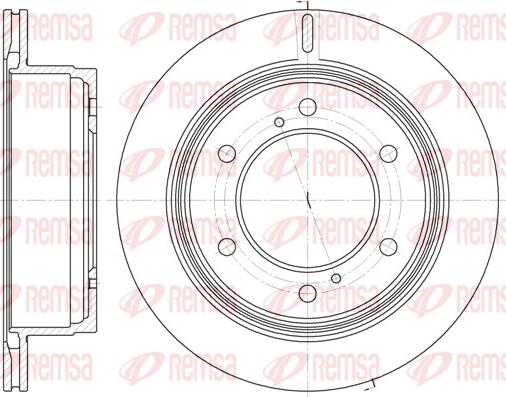 Remsa 61929.10 - Kočioni disk www.molydon.hr