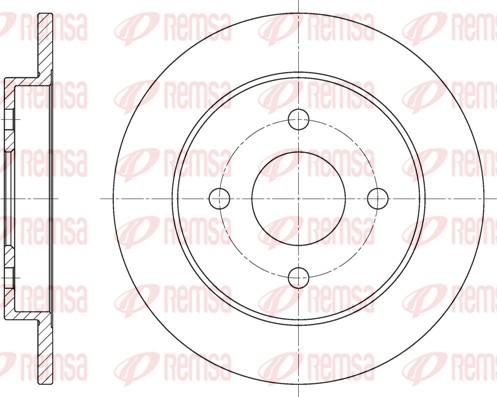 Remsa 61928.00 - Kočioni disk www.molydon.hr