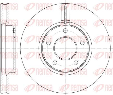 Remsa 61927.10 - Kočioni disk www.molydon.hr