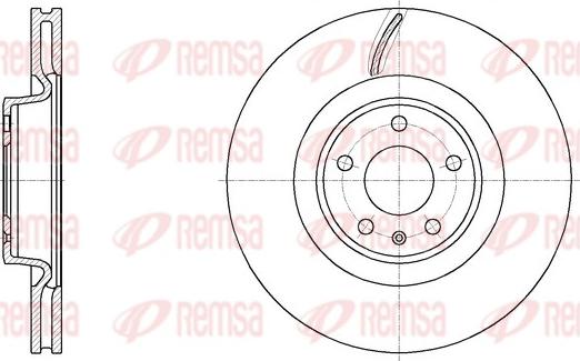 Remsa 61970.10 - Kočioni disk www.molydon.hr