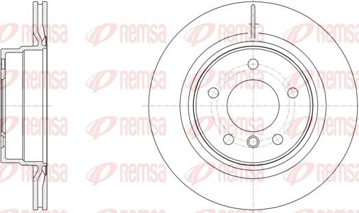 Remsa 61495.10 - Kočioni disk www.molydon.hr