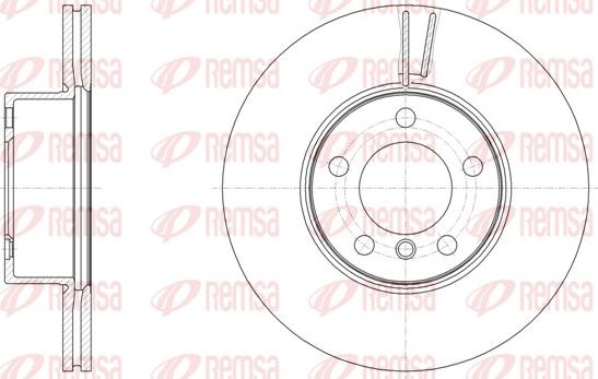 Remsa 61496.10 - Kočioni disk www.molydon.hr