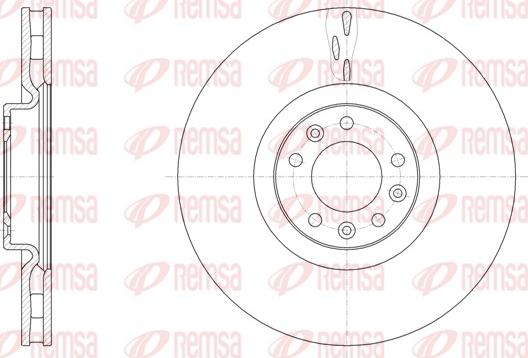 Remsa 61498.10 - Kočioni disk www.molydon.hr