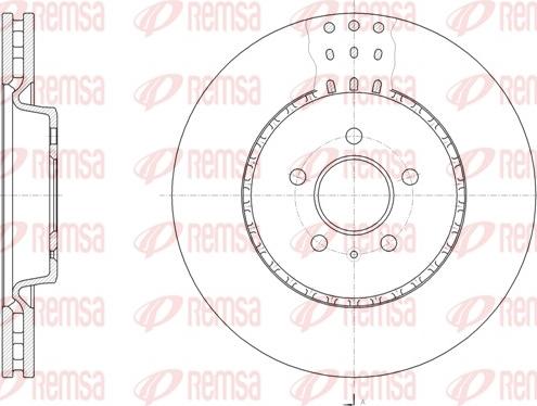 Remsa 61493.10 - Kočioni disk www.molydon.hr