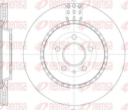 Remsa 61492.10 - Kočioni disk www.molydon.hr