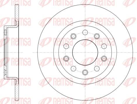 Remsa 61445.00 - Kočioni disk www.molydon.hr