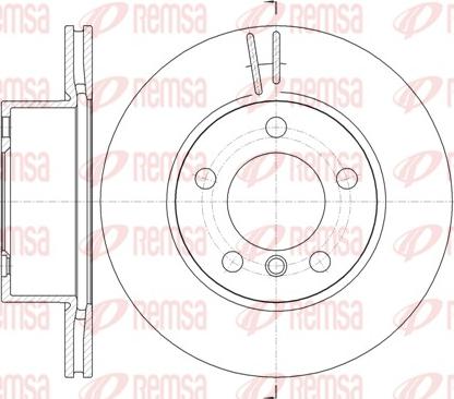 Remsa 61448.10 - Kočioni disk www.molydon.hr