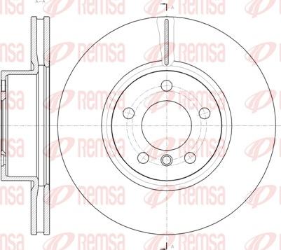 Remsa 61454.10 - Kočioni disk www.molydon.hr