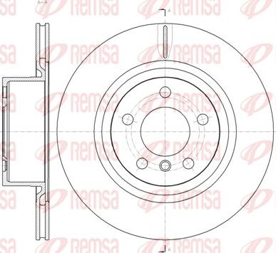 Remsa 61455.10 - Kočioni disk www.molydon.hr