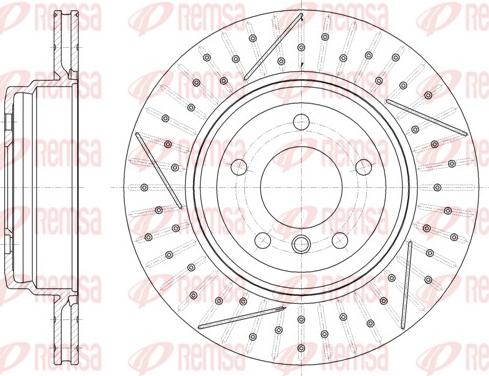 Remsa 61451.10 - Kočioni disk www.molydon.hr