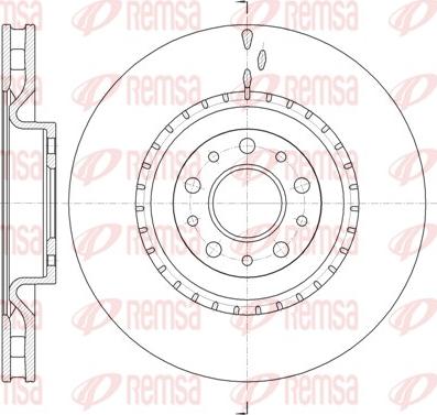 Remsa 61458.10 - Kočioni disk www.molydon.hr