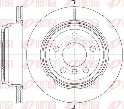 Remsa 61453.10 - Kočioni disk www.molydon.hr