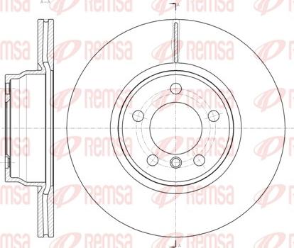 Remsa 61452.10 - Kočioni disk www.molydon.hr