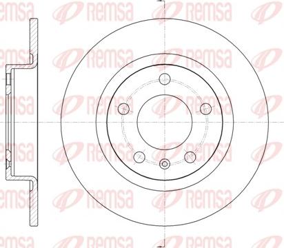 Remsa 61469.00 - Kočioni disk www.molydon.hr