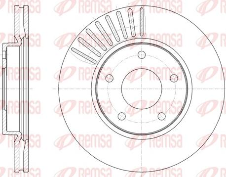 Remsa 61466.10 - Kočioni disk www.molydon.hr