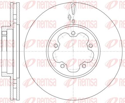 Remsa 61460.10 - Kočioni disk www.molydon.hr