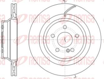 Remsa 61404.10 - Kočioni disk www.molydon.hr