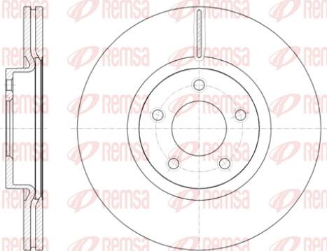 Remsa 61403.10 - Kočioni disk www.molydon.hr