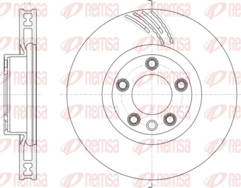 Remsa 61419.10 - Kočioni disk www.molydon.hr