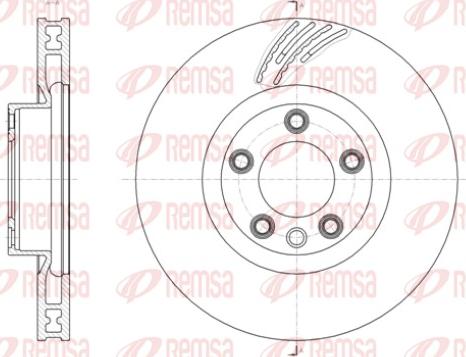 Remsa 61419.11 - Kočioni disk www.molydon.hr