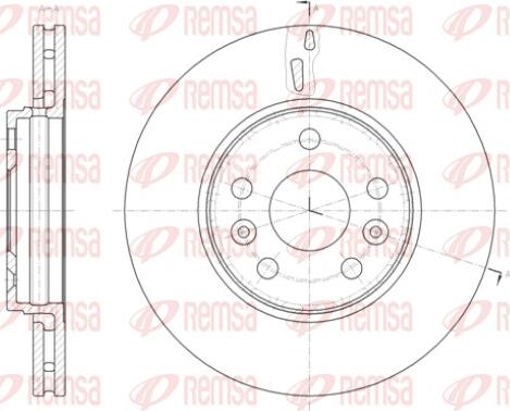 Remsa 61411.10 - Kočioni disk www.molydon.hr