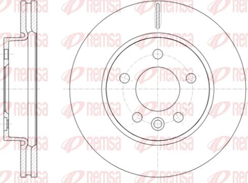 Remsa 61418.10 - Kočioni disk www.molydon.hr