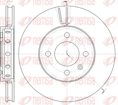 Remsa 61484.10 - Kočioni disk www.molydon.hr