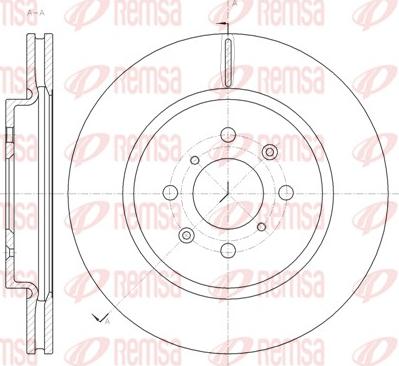 Remsa 61482.10 - Kočioni disk www.molydon.hr