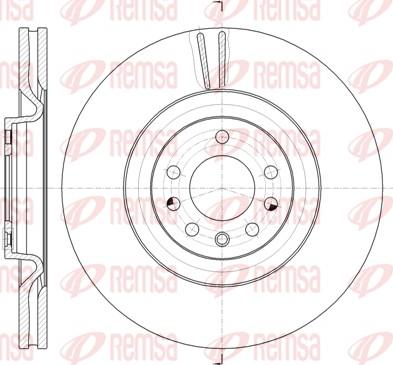 Remsa 61487.10 - Kočioni disk www.molydon.hr