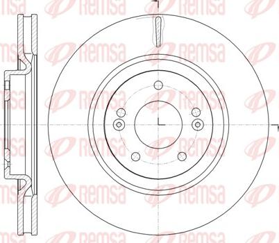 Remsa 61436.10 - Kočioni disk www.molydon.hr