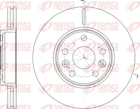 Remsa 61430.10 - Kočioni disk www.molydon.hr