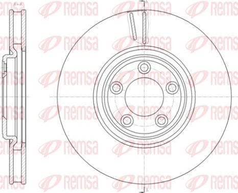 Remsa 61431.10 - Kočioni disk www.molydon.hr