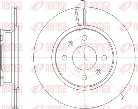 Remsa 61424.10 - Kočioni disk www.molydon.hr