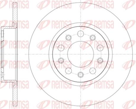 Remsa 61426.00 - Kočioni disk www.molydon.hr