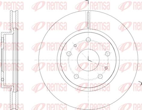 Remsa 61423.10 - Kočioni disk www.molydon.hr