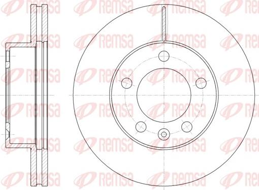 Remsa 61475.10 - Kočioni disk www.molydon.hr